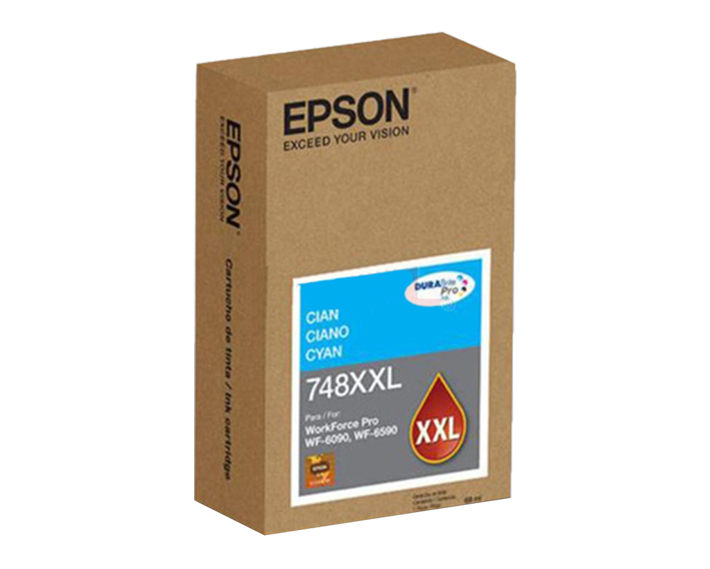 Cartucho de Tinta Cian Epson 748XXL ProNet Tecnología