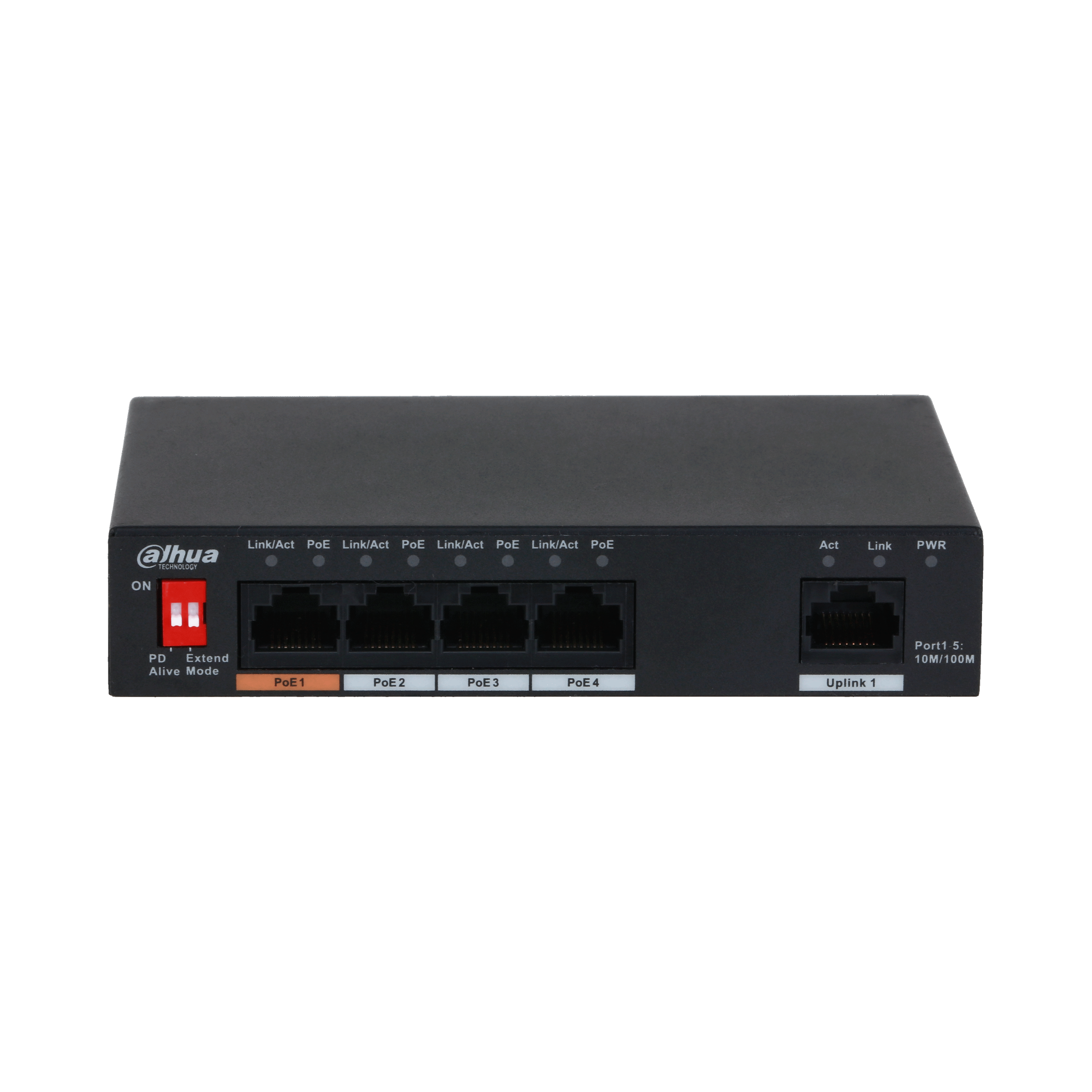 Switch PoE Dahua DH-PFS3005-4ET-60-V2 5 Puertos 4 PoE 60W 1 3 scaled Switch PoE Dahua DH-PFS3005-4ET-60-V2 5 Puertos 4 PoE 60W - Imagen 2