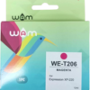 Cartucho compatible tinta Epson WE-T206 Magenta