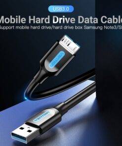 Cable Micro USB B a USB Vention COPBC 25cm - Imagen 2