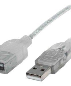 Cable de Extensión USB Manhattan 2.0 de 4.5m.