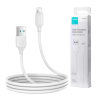 Cable Compatible con iPhone 2.4a Joyroom 2m Blanco