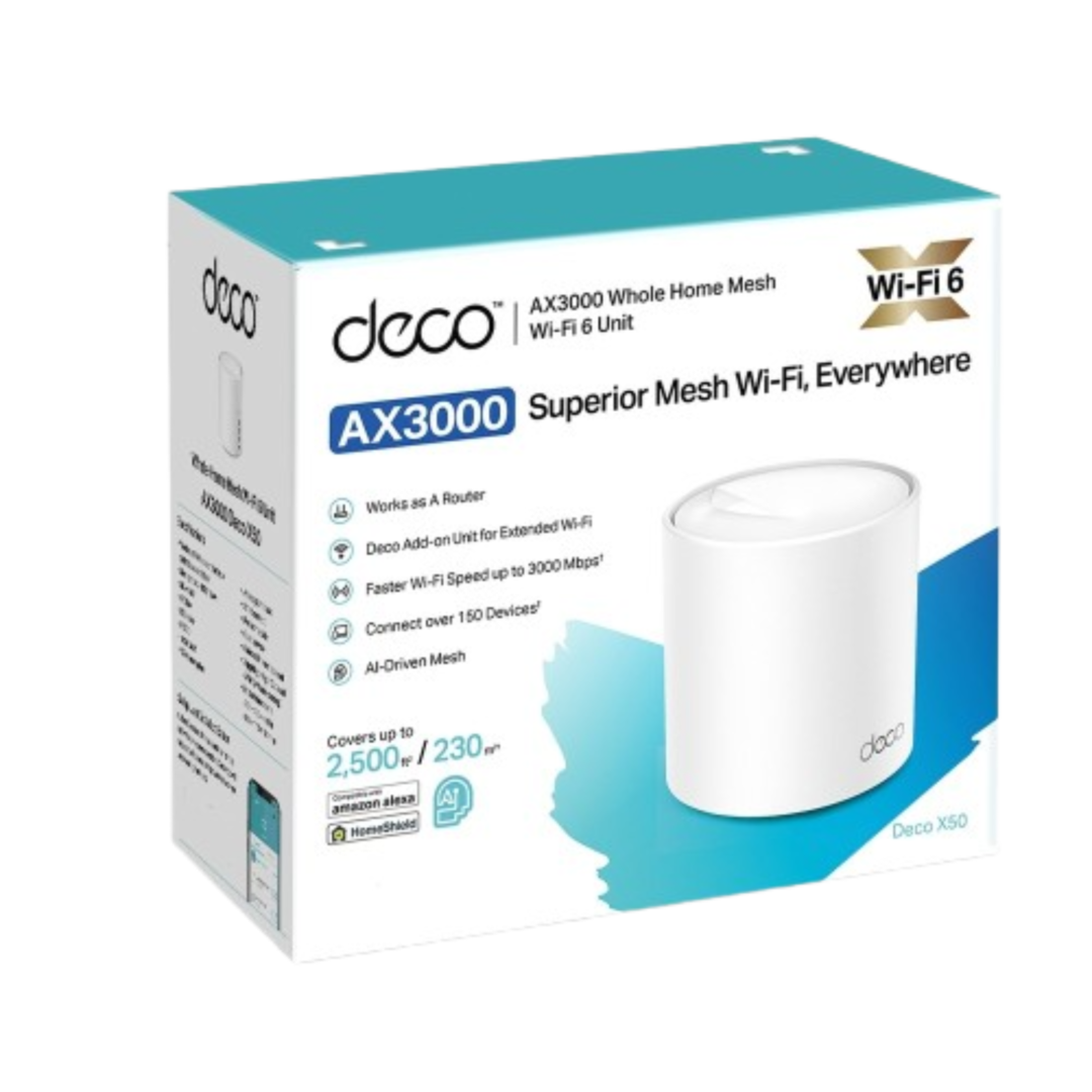 Acces Point Tp-Link Deco X50 AX3000 | ProNet Tecnología