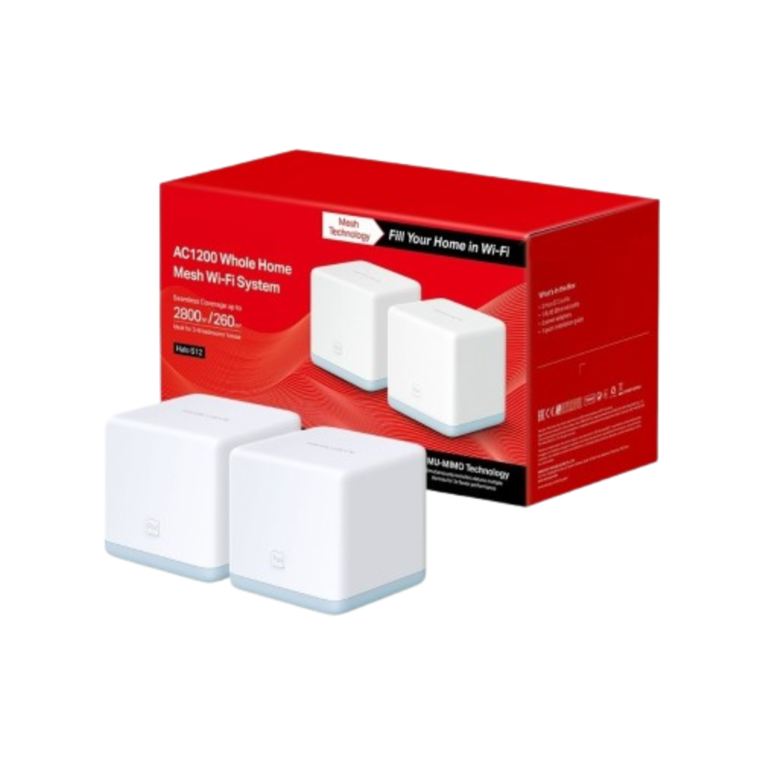 Access Point Mercusys Halo S12 Pack X2 | ProNet Tecnología