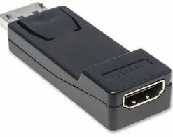 Adaptador Display Port M a HDMI H Manhattan Adaptador Display Port M a HDMI H Manhattan pronet Adaptador Display Port M a HDMI H Manhattan pronet