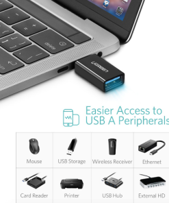 Adaptador USB C Macho a USB Hembra 3.0 Ugreen Adaptador USB C Macho a USB Hembra 3.0 Ugreen Adaptador USB C Macho a USB Hembra 3.0 Ugreen