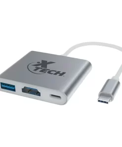 Adaptador USB C a HDMI y USB 3.0 XTC565 pronet uy