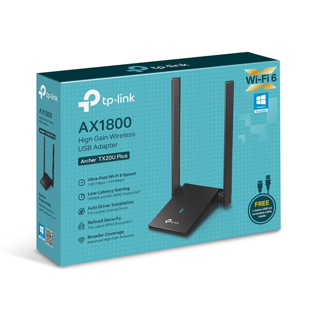 Adaptador WiFi Tp-Link Archer TX20U Plus Adaptador WiFi Tp Link Archer TX20U Plus Adaptador WiFi Tp-Link Archer TX20U Plus