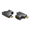 Adaptador HDMI a Mini HDMI y Micro HDMI AGFB0
