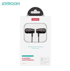 Auricular con Micrófono Joyroom EL114 Negro Auricular con Microfono Joyroom EL114 Negro pronet uy Auricular con Microfono Joyroom EL114 Negro pronet uy