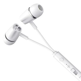 Auricular con Micrófono Joyroom EL114 Blanco Auricular con Micrófono Joyroom EL114 Blanco