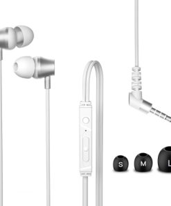 Auricular con Micrófono Joyroom EL115 Plateado Auricular con Microfono Joyroom EL115 plateado pronet Auricular con Microfono Joyroom EL115 plateado pronet