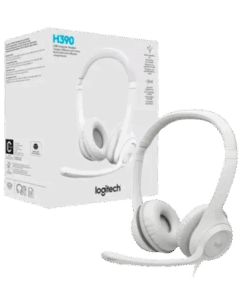 Auriculares con micrófono Logitech H390 Blanco
