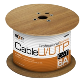 Bobina UTP Cat6A Nexxt 305m Azul LSZH