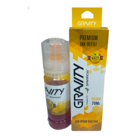 Botella Gravity para Epson 504 y 544 Amarillo Botella Gravity para Epson 504 y 544 Amarillo