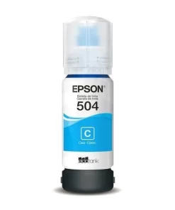 Botella de tinta Original Epson T504 Cian Botella de tinta Original Epson T504 Cian pronet Botella de tinta Original Epson T504 Cian pronet