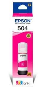 Botella de tinta Original Epson T504 Magenta pronet