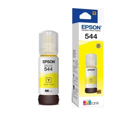 Botella de tinta para Epson T544 Amarillo