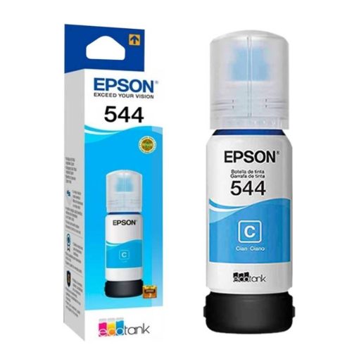 Botella de tinta para Epson T544 Cyan pronet uy