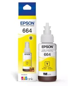 Botella de tinta para Epson T664 Amarillo