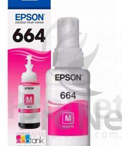 Botella De Tinta Para Epson T664 Magenta