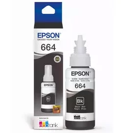 Botella de tinta para Epson T664 Negro pronet