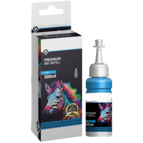 Botella de Tinta Cian Universal de 100ml Botella de Tinta Cian Universal de 100ml