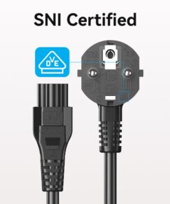 Cable de Alimentación C5 a Schuko Vention ZCKBAC Cable Alimentacion C5 Schuko Vention ZCKBAC 2 Cable de Alimentación C5 a Schuko Vention ZCKBAC