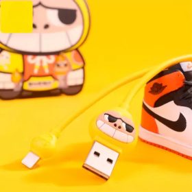 Cable Compatible con iPhone 1.2 Adoonga Amarillo Cable Compatible con iPhone 1.2 Adoonga Amarillo