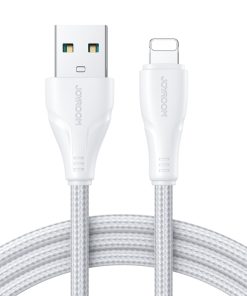 Cable Compatible con iPhone 2.4a Joyroom 2m Blanco Cable Iphone 2.4a Joyroom 1m Blanco pronet uy Cable Iphone 2.4a Joyroom 1m Blanco pronet uy