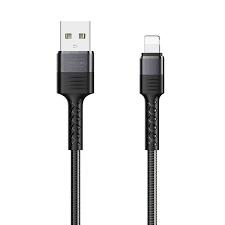 Cable Compatible con iPhone 2.4a Joyroom 1m Negro