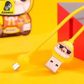 Cable Micro USB 1.2 Adoonga Amarillo Cable Micro USB 1.2 Adoonga Amarillo pronet Cable Micro USB 1.2 Adoonga Amarillo