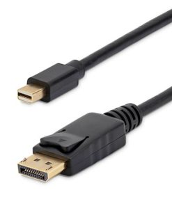 Cable Mini DisplayPort Macho a DisplayPort Macho 1