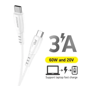 Cable USB C a USB C Foneng X73 de 1 metro Cable USB C a USB C Foneng X73 de 1 metro