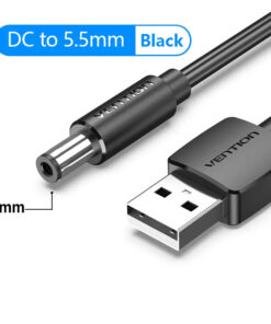 Cable USB a DC 5.5mm Vention CEYBG de 1.5 Metros
