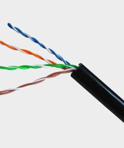 Cable UTP 5e para Exterior Negro pronet