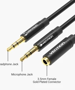 Cable de Audio 2 x 3.5mm Vention Cable de Audio 2 x 3.5mm Vention pronet Cable de Audio 2 x 3.5mm Vention pronet