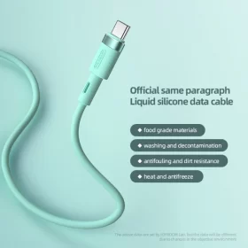 Cable de Silicona Joyroom USB C Verde S-1224N2