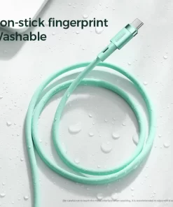 Cable de Silicona Joyroom USB C Verde S 1224N2 pronet