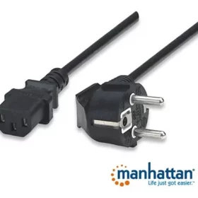 Cable de corriente Schuko 1.8m Manhattan Cable de corriente Schuko 1.8m Manhattan