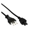 Cable de corriente tipo Mickey a 3 en línea Anbyte