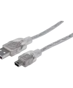 Cable para dispositivos Mini USB de Alta Velocidad Manhattan Cable para dispositivos Mini USB de Alta Velocidad Manhattan Cable para dispositivos Mini USB de Alta Velocidad Manhattan