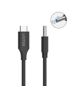 Cable Cargador USB C a HP Punta Azul Unitek 65W removebg preview pronet