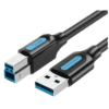 Cable USB A a USB tipo B Vention de 1 Metro
