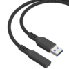 Cable USB Macho a USB C Hembra de 3 metros