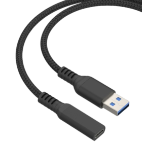 Cable USB Macho a USB C Hembra de 3 metros
