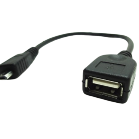 Cable USB OTG a Micro USB 10cm