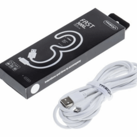 Cable USB a USB C Treqa CA-8083 de 3 Metros Cable USB a USB C Treqa CA-8083 de 3 Metros