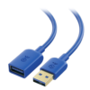 Cable de Extensión USB 3.0 de 1.5 metros Azul