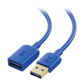 Cable de Extensión USB 3.0 de 1.5 metros Azul